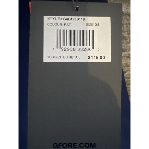 NWT $115 G/Fore Womens Soft Tech OPS Golf Bike Compression Shorts : Size XS - Picture 3 of 5